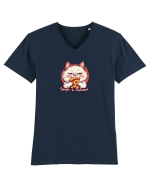 SINGLE & DELICIOUS 1 Tricou mânecă scurtă guler V Bărbat Presenter