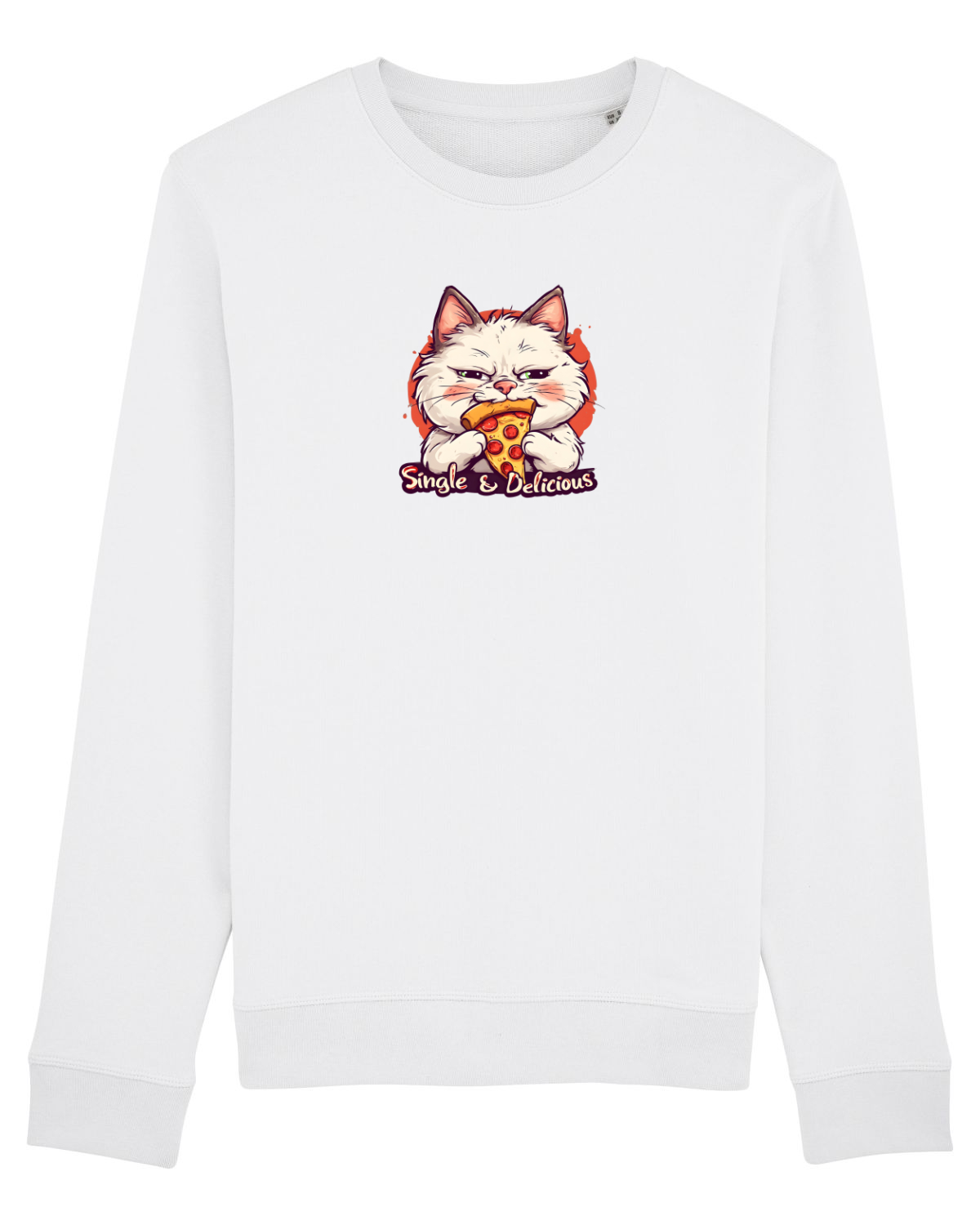 Bluză mânecă lungă Unisex Rise White