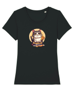 SINGLE & DELICIOUS 2 Tricou mânecă scurtă guler larg fitted Damă Expresser