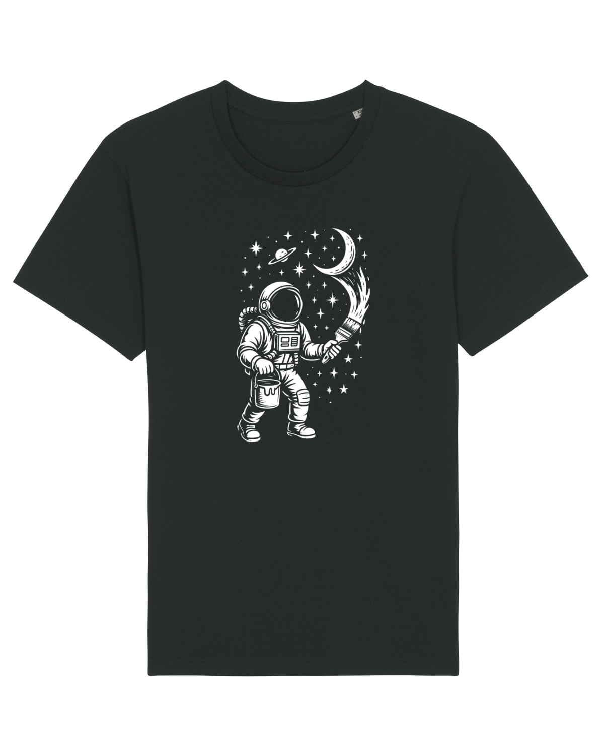 Tricou mânecă scurtă Unisex Rocker Black