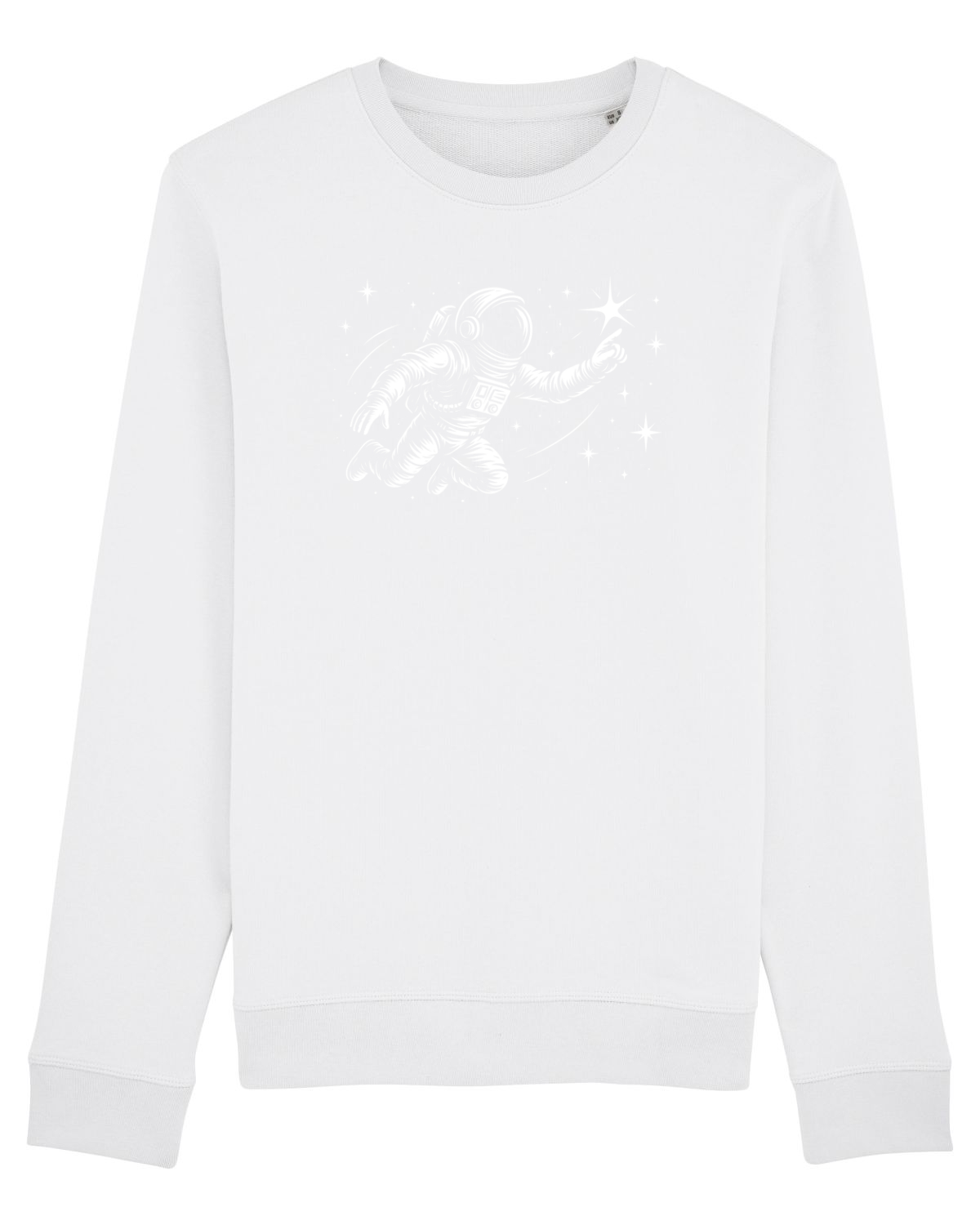 Bluză mânecă lungă Unisex Rise White