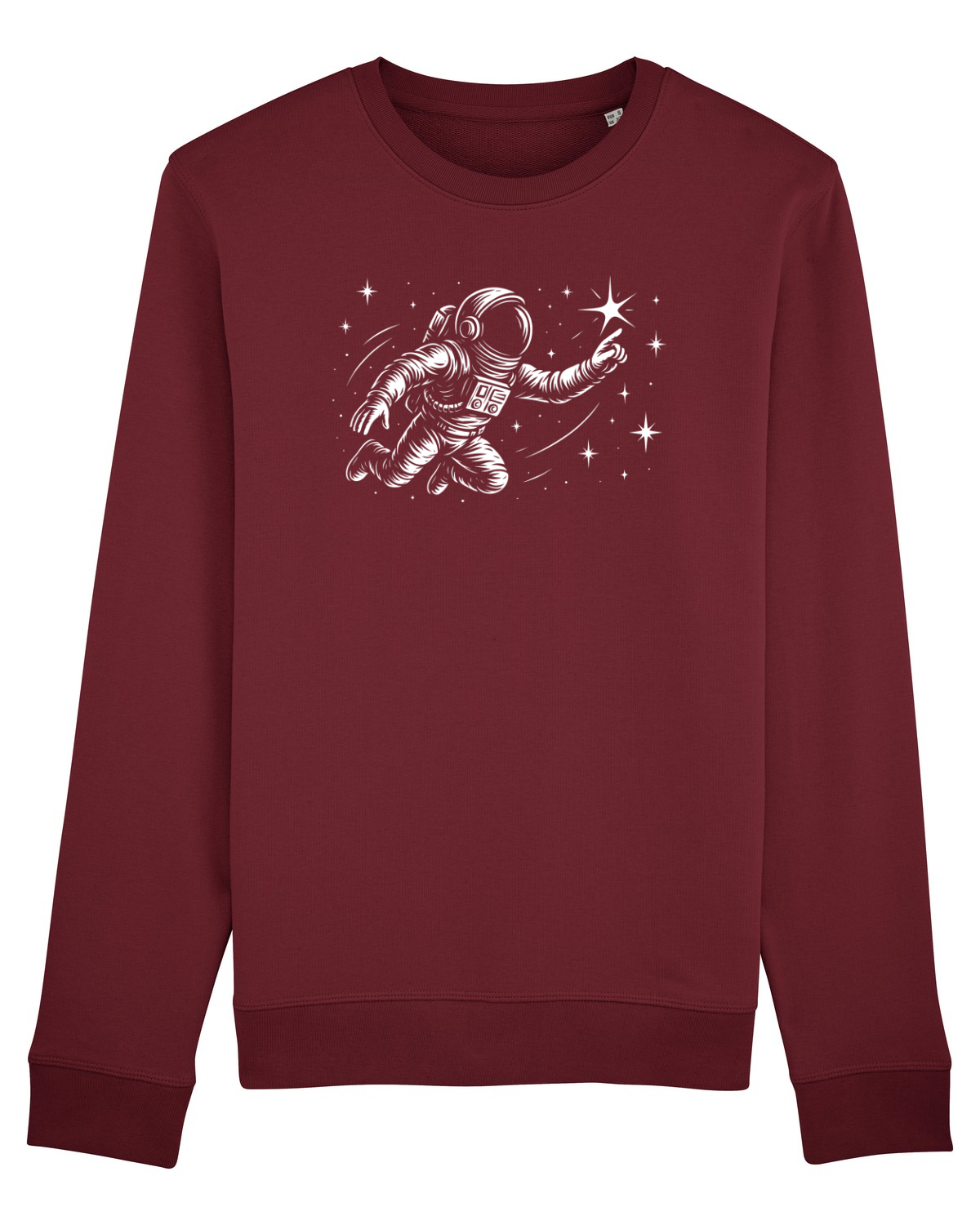 Bluză mânecă lungă Unisex Rise Burgundy