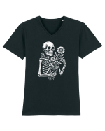 Viață După Oase Tricou mânecă scurtă guler V Bărbat Presenter