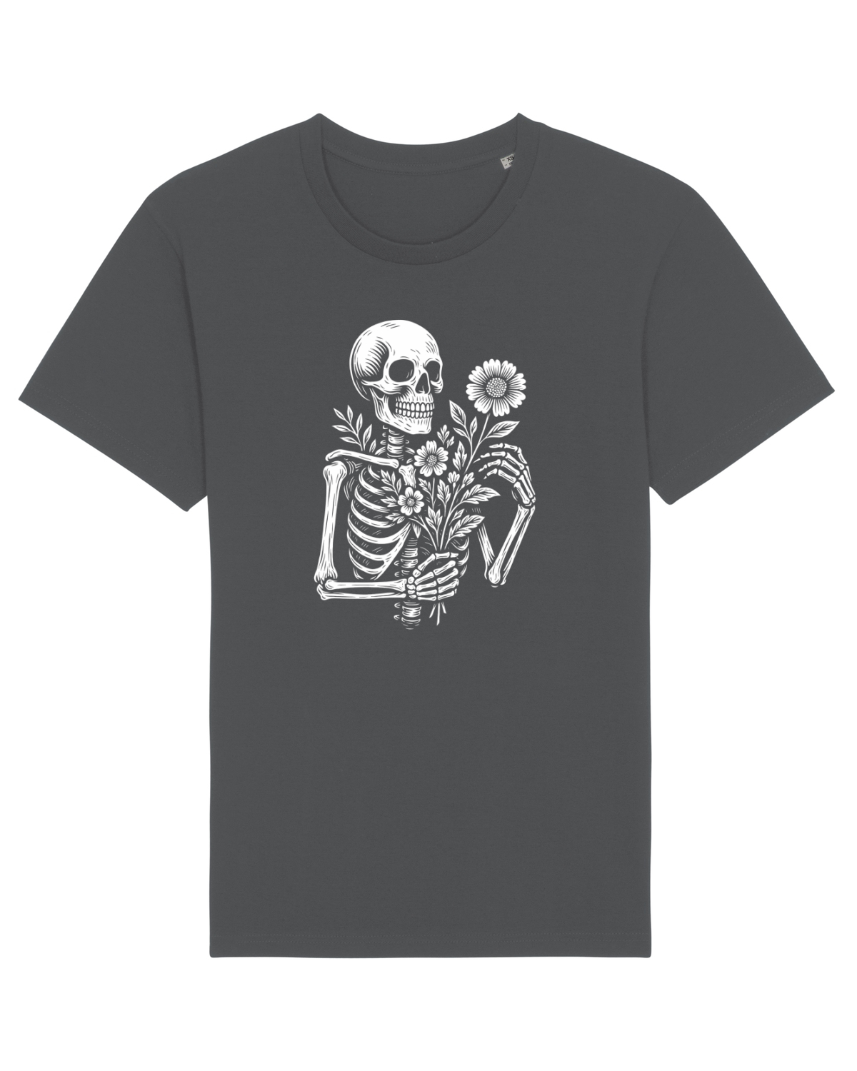 Tricou mânecă scurtă Unisex Rocker Anthracite