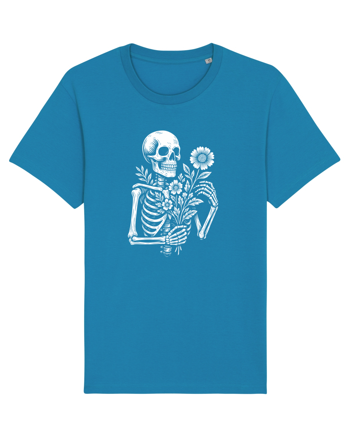 Tricou mânecă scurtă Unisex Rocker Azur