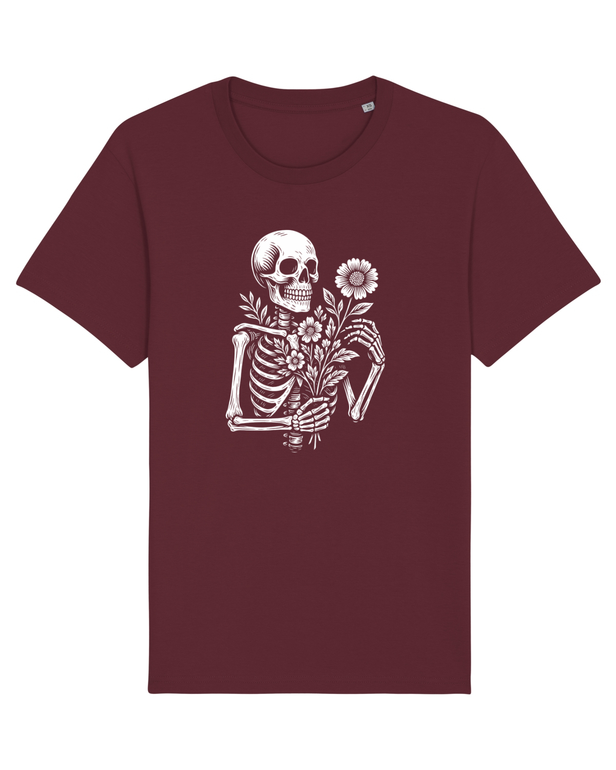 Tricou mânecă scurtă Unisex Rocker Burgundy