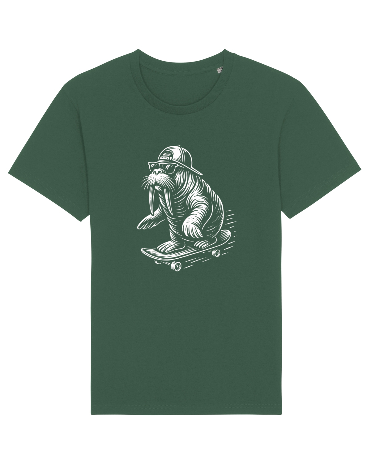 Tricou mânecă scurtă Unisex Rocker Bottle Green
