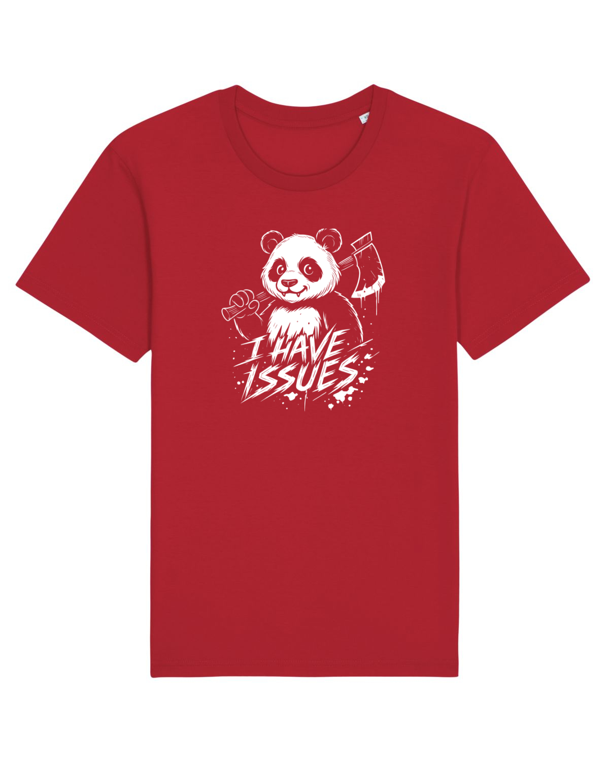 Tricou mânecă scurtă Unisex Rocker Red