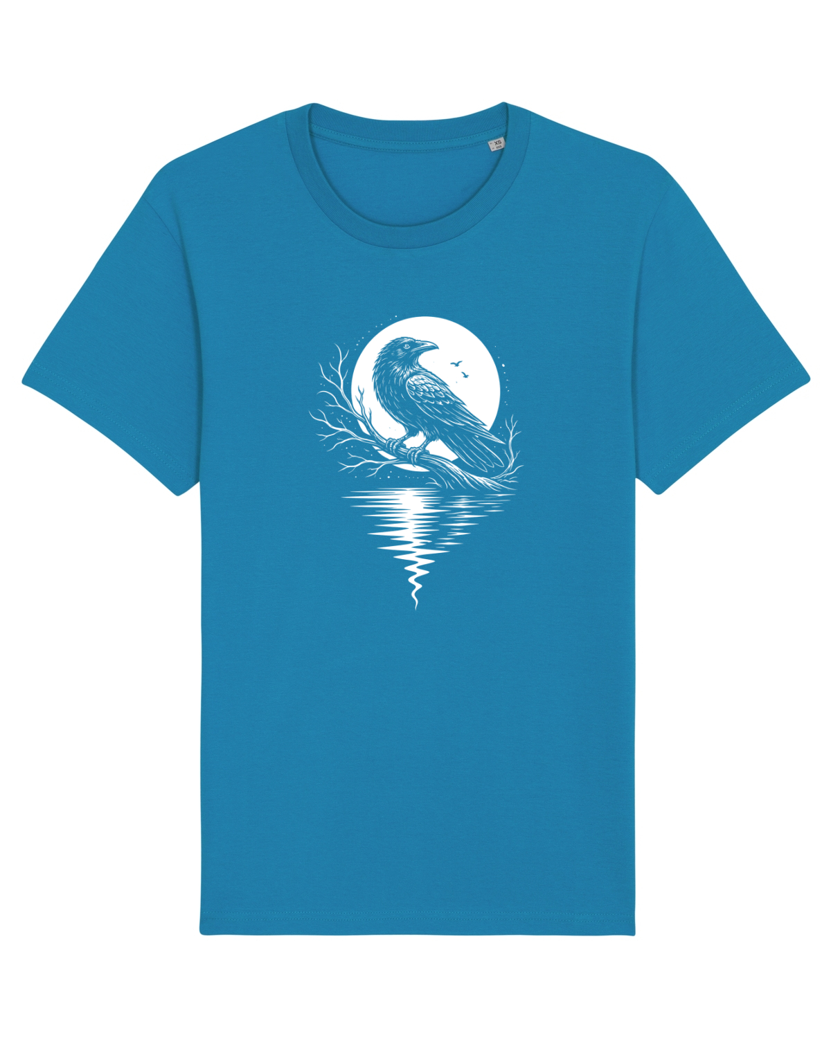 Tricou mânecă scurtă Unisex Rocker Azur