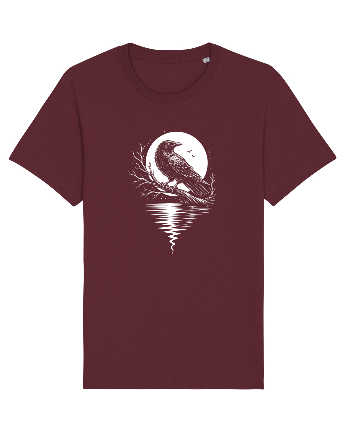 Tricou mânecă scurtă Unisex Rocker Burgundy