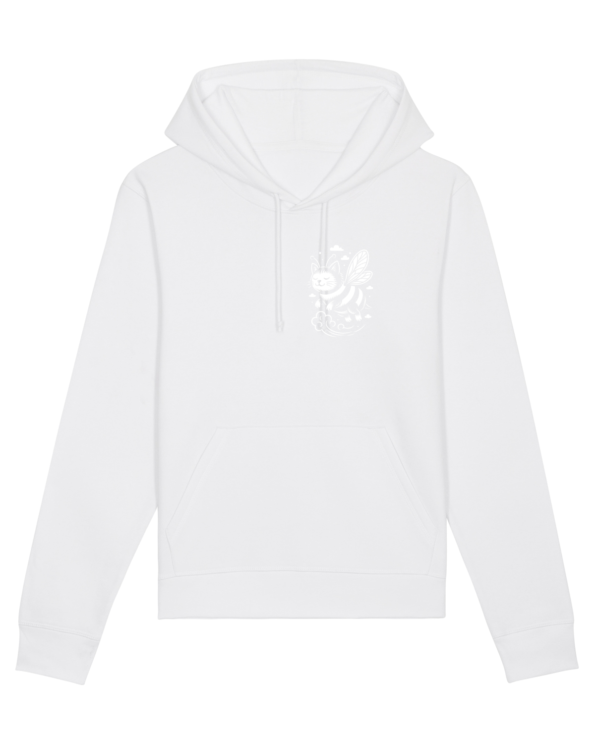 Hanorac Unisex Drummer White