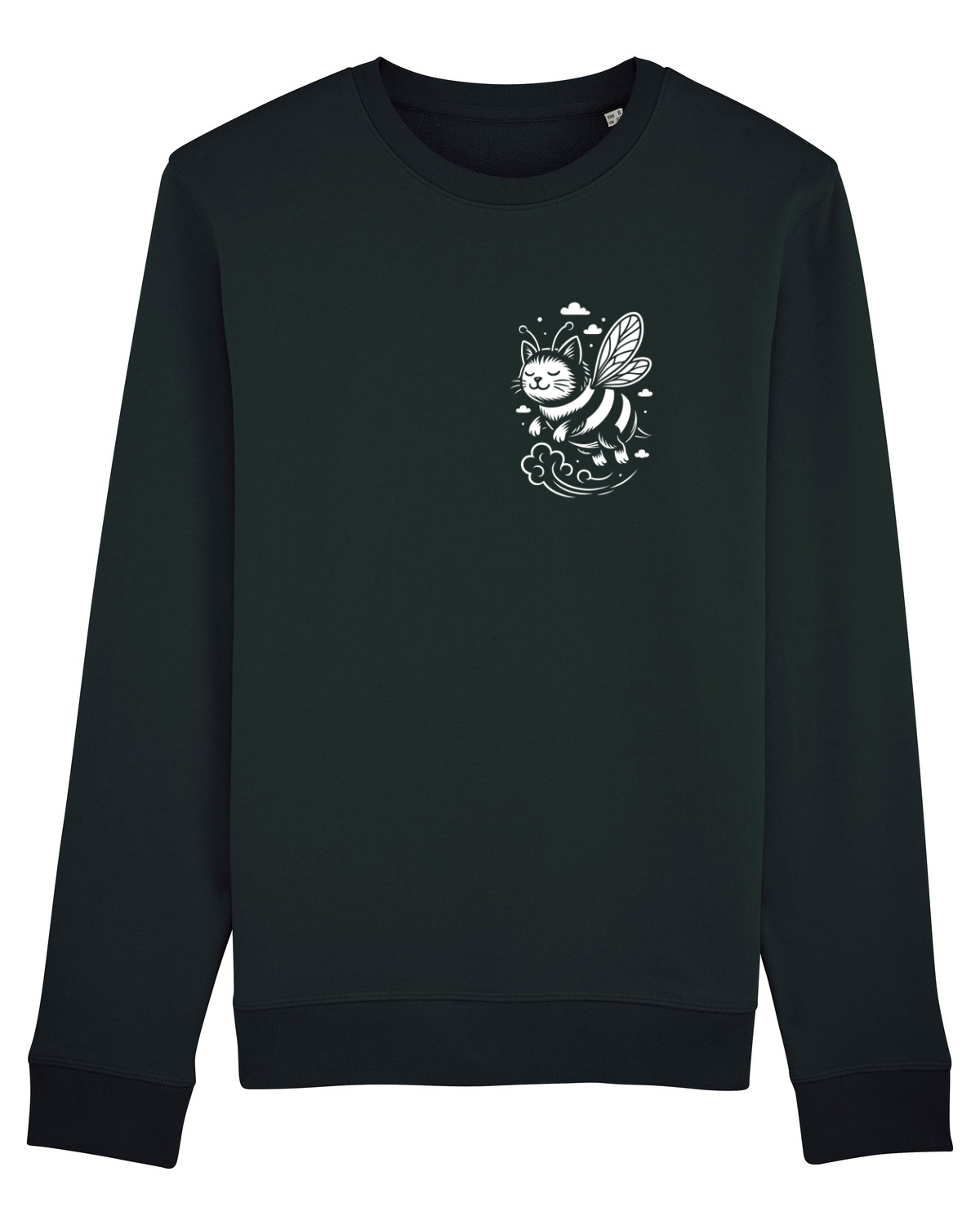 Bluză mânecă lungă Unisex Rise Black