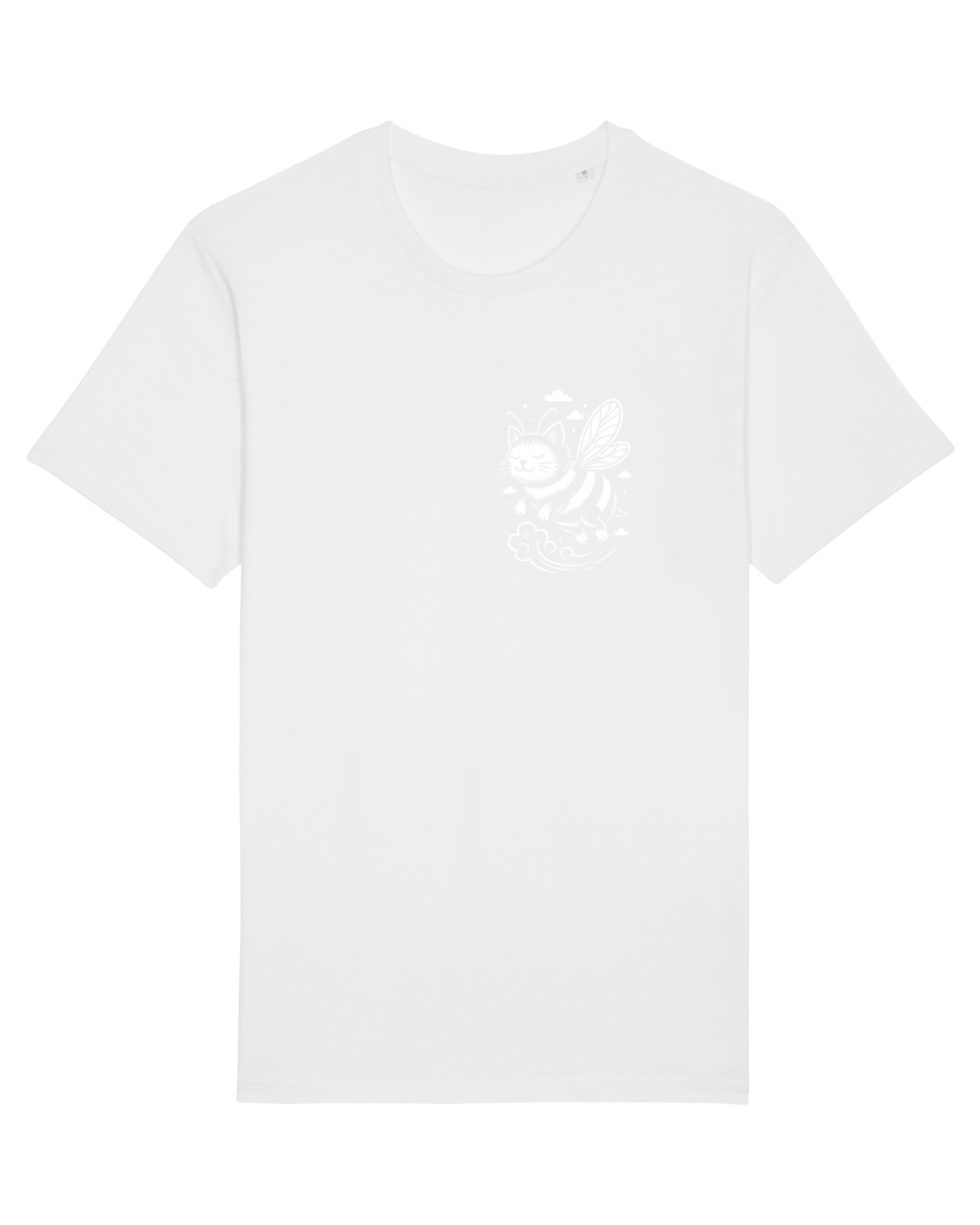 Tricou mânecă scurtă Unisex Rocker White