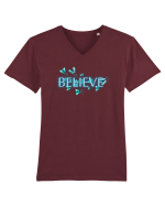 Believe  Tricou mânecă scurtă guler V Bărbat Presenter