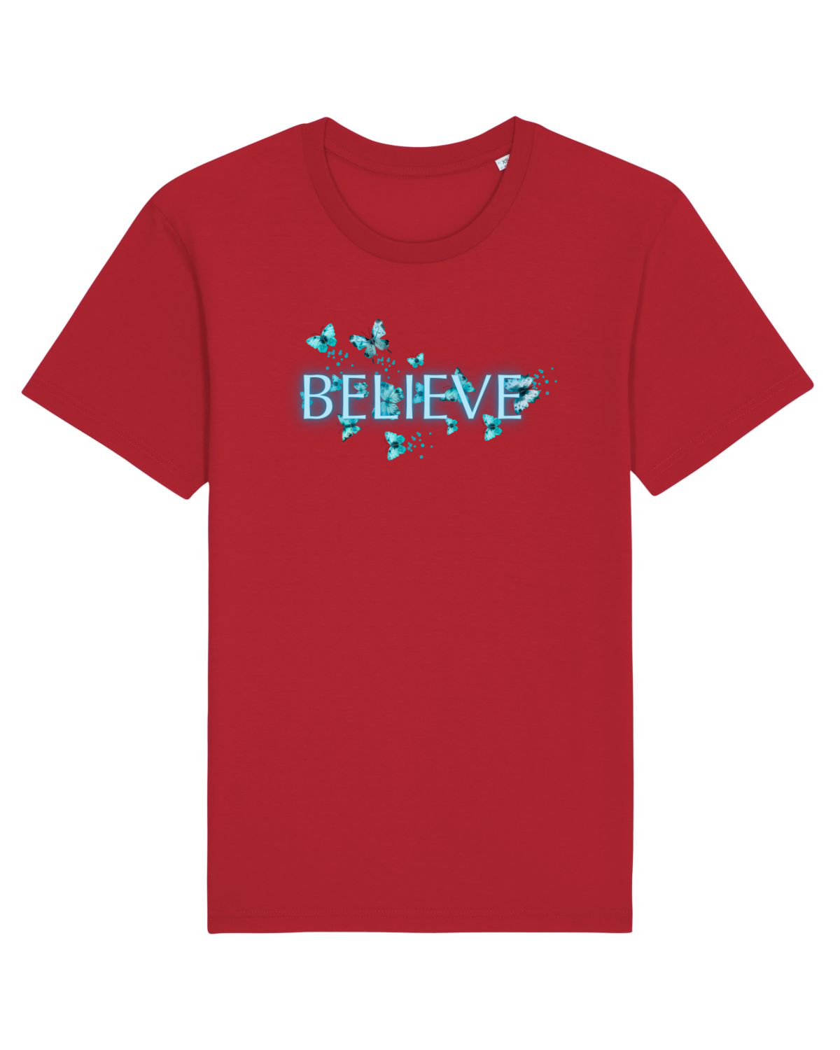 Tricou mânecă scurtă Unisex Rocker Red