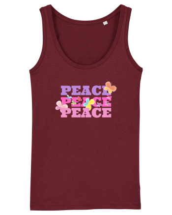Peace  Burgundy