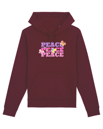 Peace  Burgundy