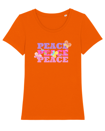 Peace  Bright Orange