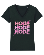Hope Tricou mânecă scurtă guler V Damă Evoker