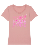 Hope Tricou mânecă scurtă guler larg fitted Damă Expresser