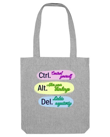 Ctrl+Alt+Del Heather Grey