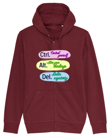 Ctrl+Alt+Del Burgundy
