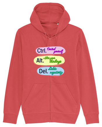 Ctrl+Alt+Del Carmine Red