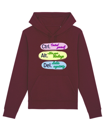Ctrl+Alt+Del Burgundy