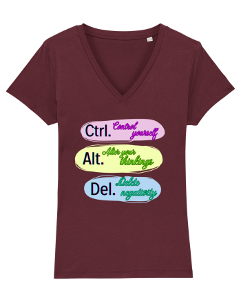 Ctrl+Alt+Del Burgundy