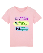 Ctrl+Alt+Del Tricou mânecă scurtă  Copii Mini Creator