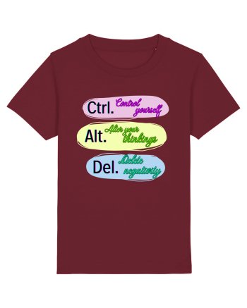 Ctrl+Alt+Del Burgundy