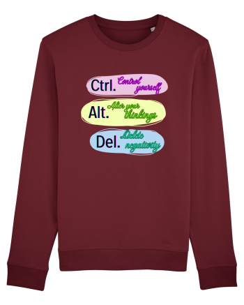 Ctrl+Alt+Del Burgundy