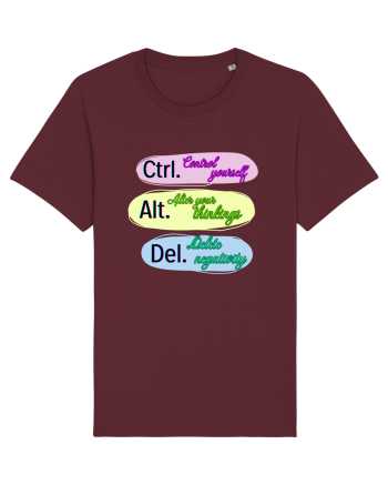 Ctrl+Alt+Del Burgundy