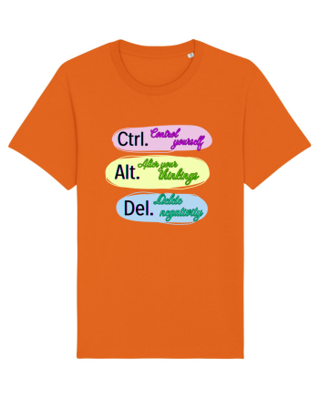 Ctrl+Alt+Del Bright Orange