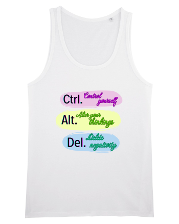 Ctrl+Alt+Del White