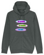 Be kind Hanorac cu fermoar Unisex Connector