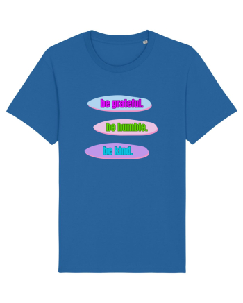 Be kind Royal Blue