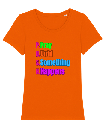 Push Bright Orange