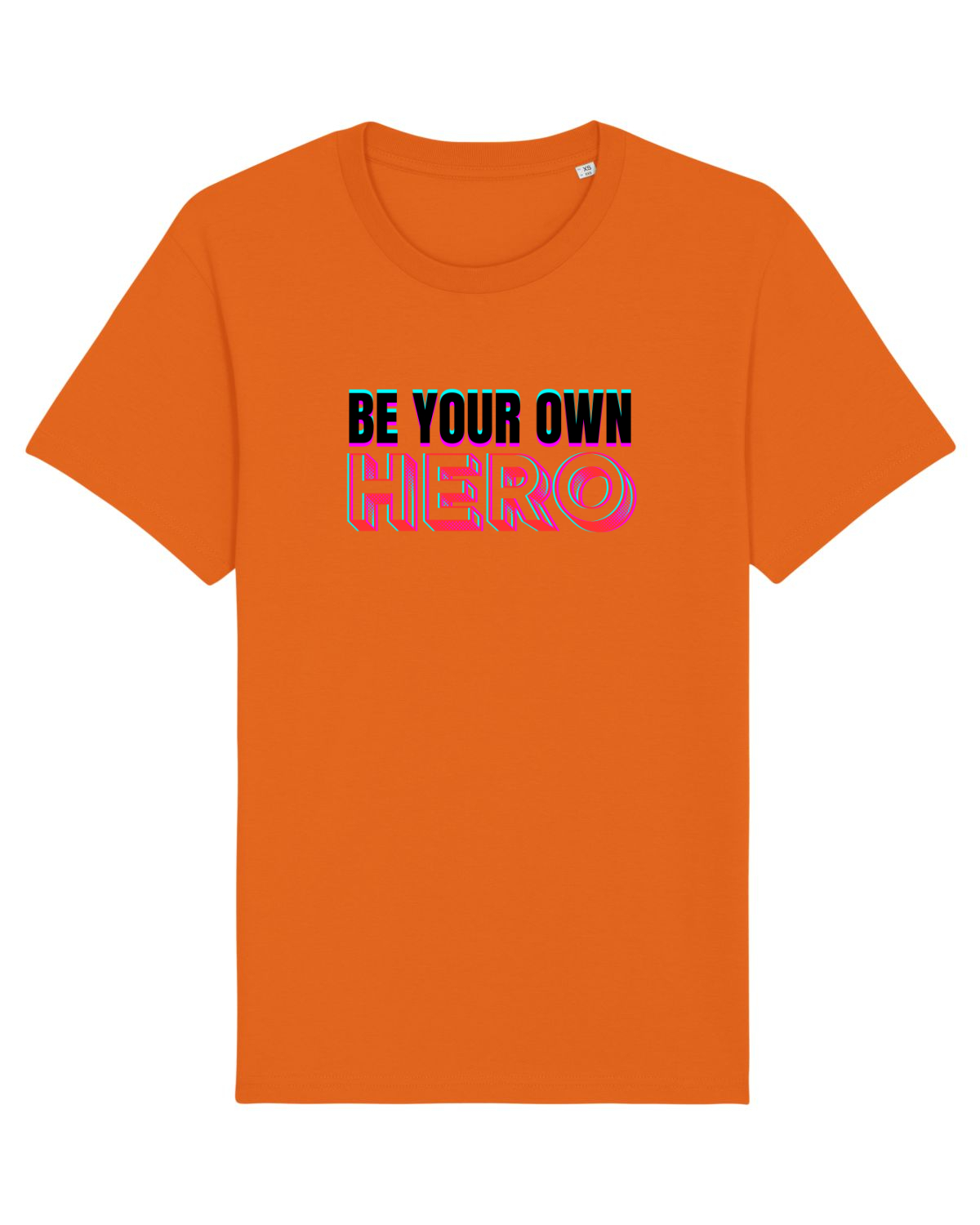 Tricou mânecă scurtă Unisex Rocker Bright Orange