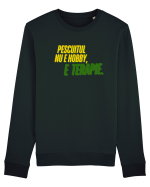 Pescuitul nu e hobby...e terapie  Bluză mânecă lungă Unisex Rise
