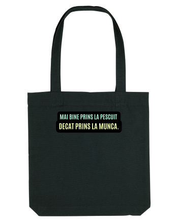 Mai bine prins la pescuit. Decât prins la munca  Black