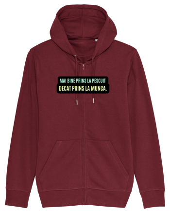 Mai bine prins la pescuit. Decât prins la munca  Burgundy
