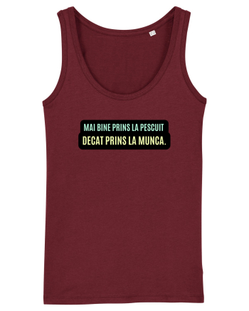Mai bine prins la pescuit. Decât prins la munca  Burgundy