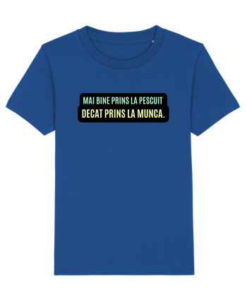 Mai bine prins la pescuit. Decât prins la munca  Majorelle Blue