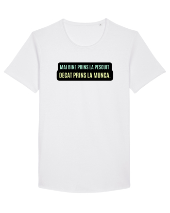 Mai bine prins la pescuit. Decât prins la munca  White