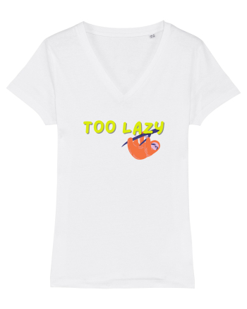 Too lazy White