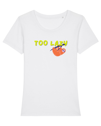 Too lazy White