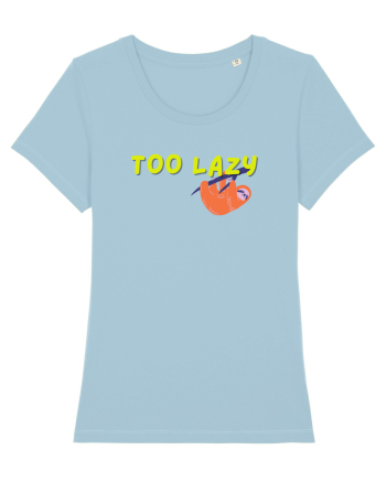 Too lazy Sky Blue