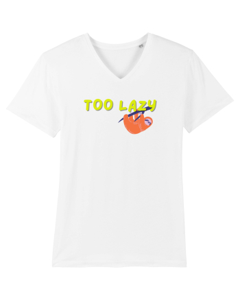 Too lazy White