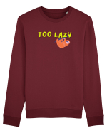 Too lazy Bluză mânecă lungă Unisex Rise